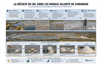 La récolte du sel en Camargue